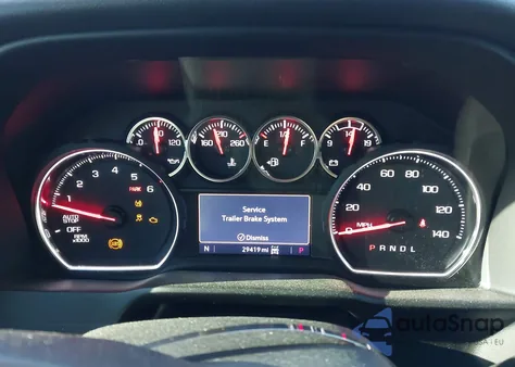 2020 Chevrolet Silverado 1500 Rst z USA, uszkodzony, nr VIN 3GCUYEED0LG115247